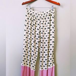 Dog Lovers Natural Life Elastic Waist Pants